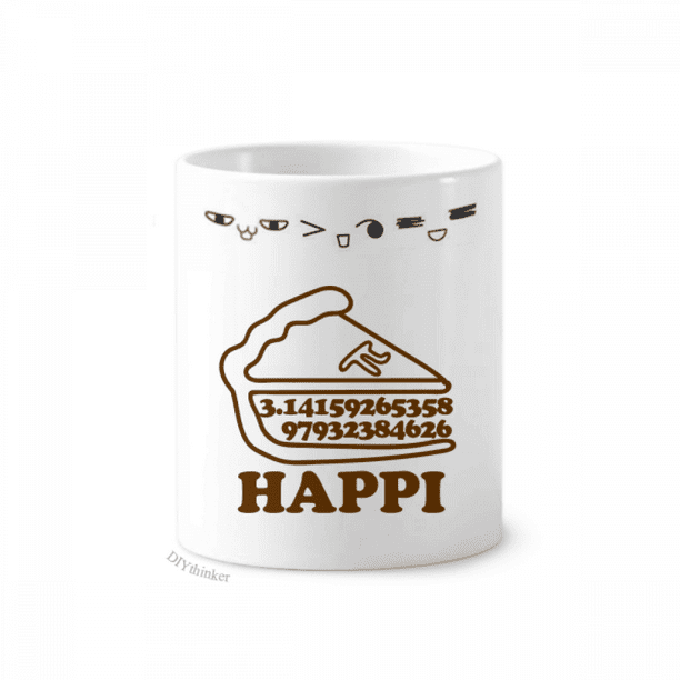 Tazza Mugffins Per Matematici – Frase Divertente "This Is An Opinion, The Pi Is Silent" – Ceramica 350 Ml, Regalo Originale