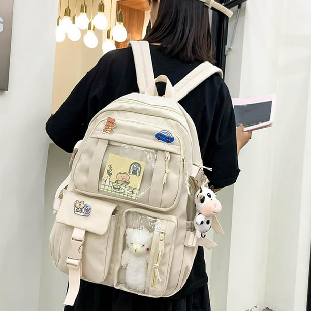 Mochila escolar grande para niños y niñas, bolsa Kawaii para libros de  escuela primaria, mochila escolar para niños, mochila de viaje impermeable  xuanjing unisex