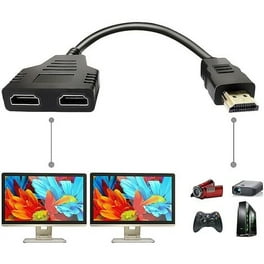  Cable Matters Adaptador VGA a HDMI para monitor y TV  (convertidor VGA a HDMI) con soporte de audio y cable HDMI a HDMI  certificado premium : Electrónica