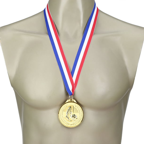 Medallas De Premio Ganador Medallas de competición Colección Medalla  conmemorativa Útiles escolares (Oro) Likrtyny Para Estrenar