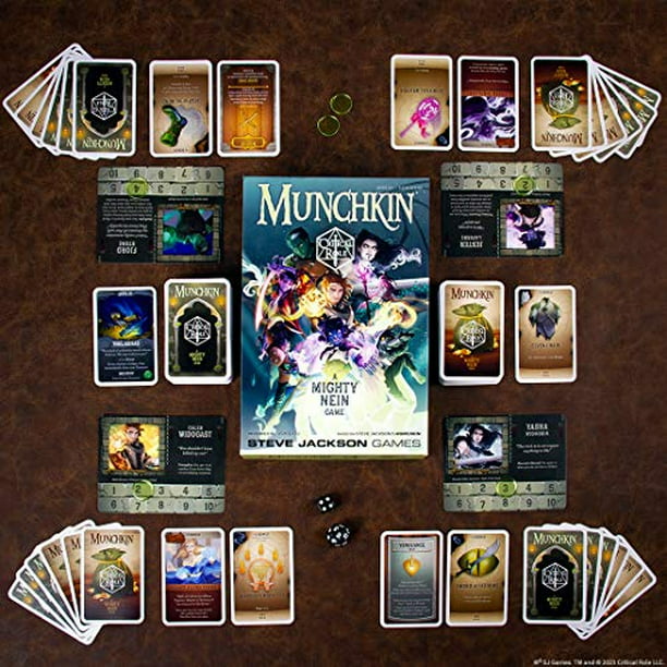 Usaopoly Munchkin: Juego de cartas de rol crítico | Juego de Munchkin con  un rol crítico poderoso USAOPOLY USAOPOLY