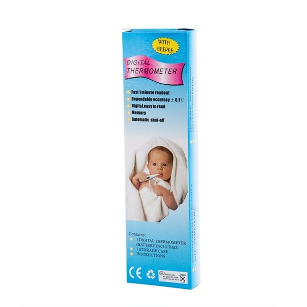 Termómetro para fiebre, termómetro digital para bebés Termómetro oral  digital para niños Termómetro para bebés Calidad superior