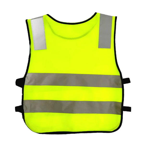 Chaleco reflectante, chaleco reflectante, chaleco de seguridad reflectante  amarillo fluorescente con tiras reflectantes, chaleco de seguridad para