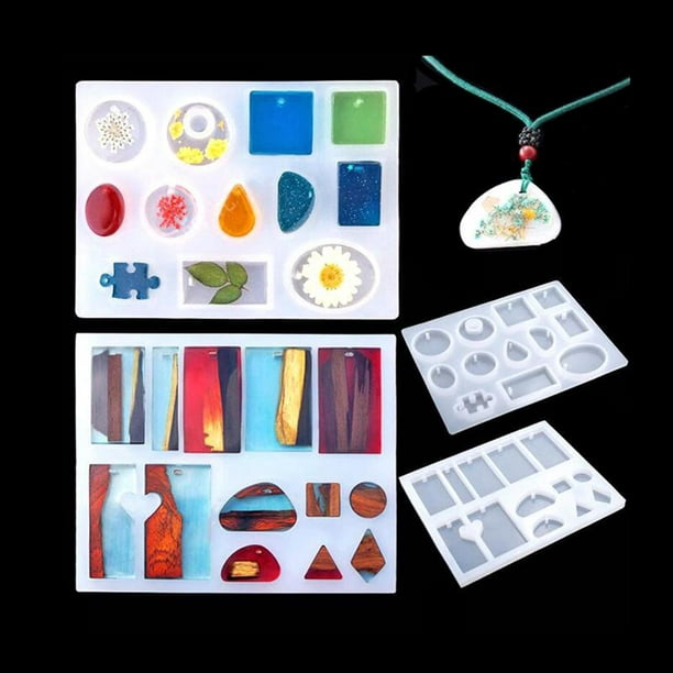 Kit de fabricación de resina, accesorios para manualidades, herramientas  para principiantes de resina para fundición de resina epoxi Diy