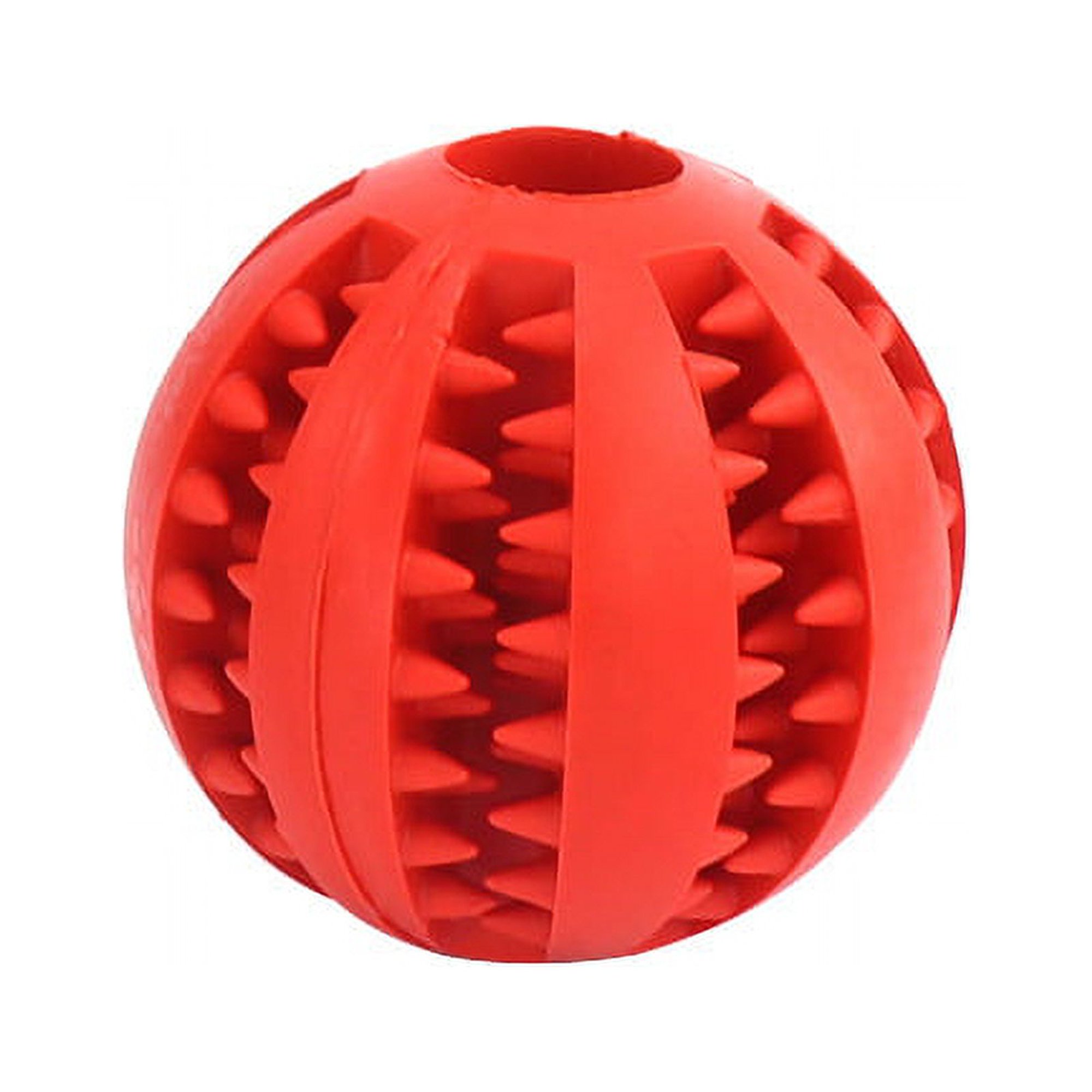 2 pelotas de juguete para perros, pelota para masticar de goma para perros,  dientes limpios, juguete no tóxico resistente a las mordeduras, pelota de  juguete interactiva de entrenamiento de rompecabezas IQ para