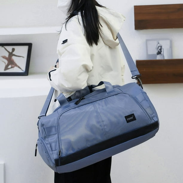 Mochila de gimnasio para mujer, mochila impermeable con compartimento para  zapatos, mochila de viaje ligera, mochila deportiva, bolsa de gimnasio