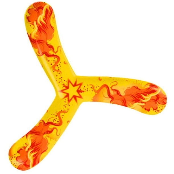 Boomerang-juguete interactivo de tres hojas para adultos y niños