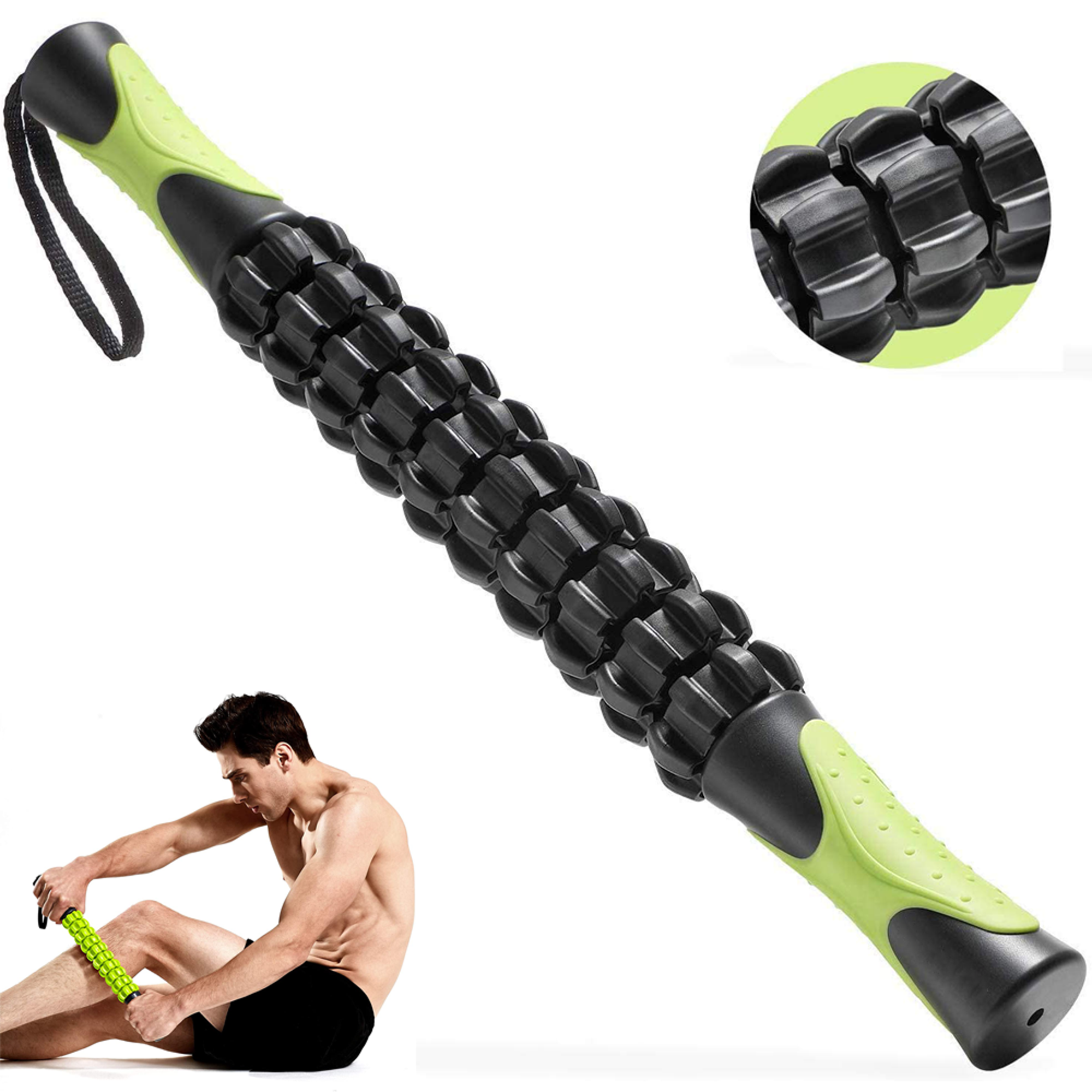 Fitness Gear Roller Fascia Bar Negro Zhivalor 2203962 Bodega