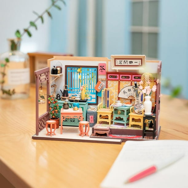 6 piezas 1/12 casa de muñecas miniaturas Mini Libros creativos decorativos  perfke libros de casa de muñecas