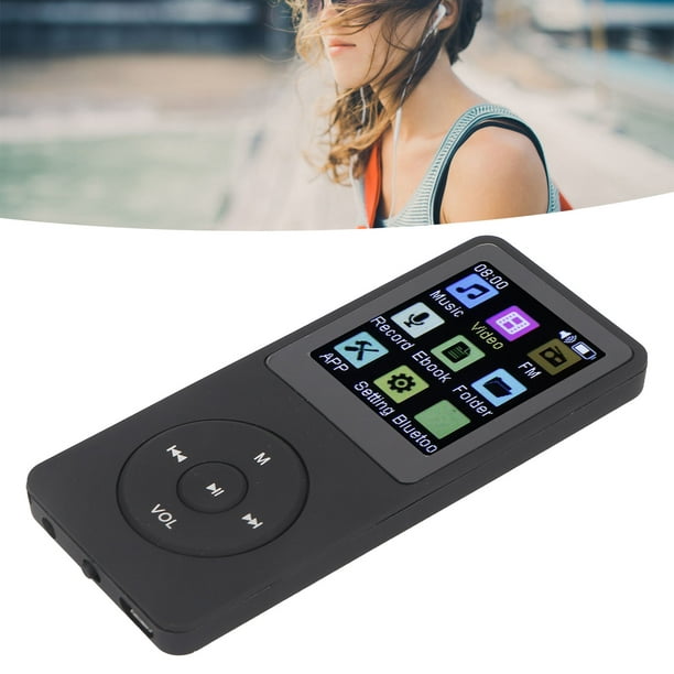 Reproductor MP3 Bluetooth Pantalla a color de 1,8 pulgadas Altavoz