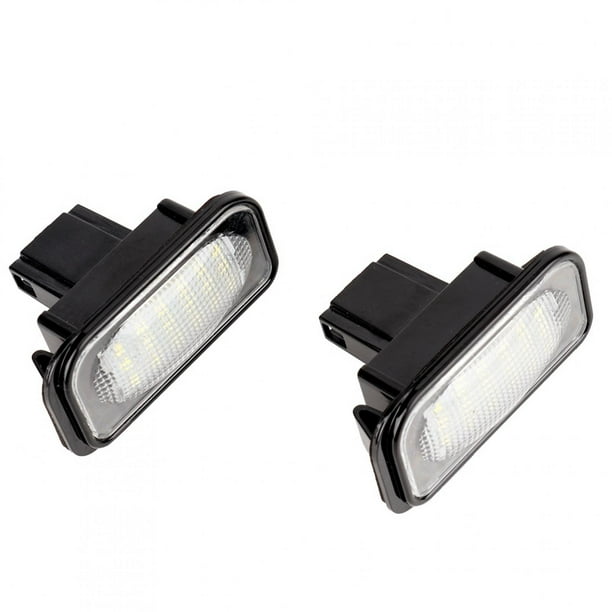 Luz De Matrícula Luz De Matrícula De Coche 1 Par 18 LED Lámpara De