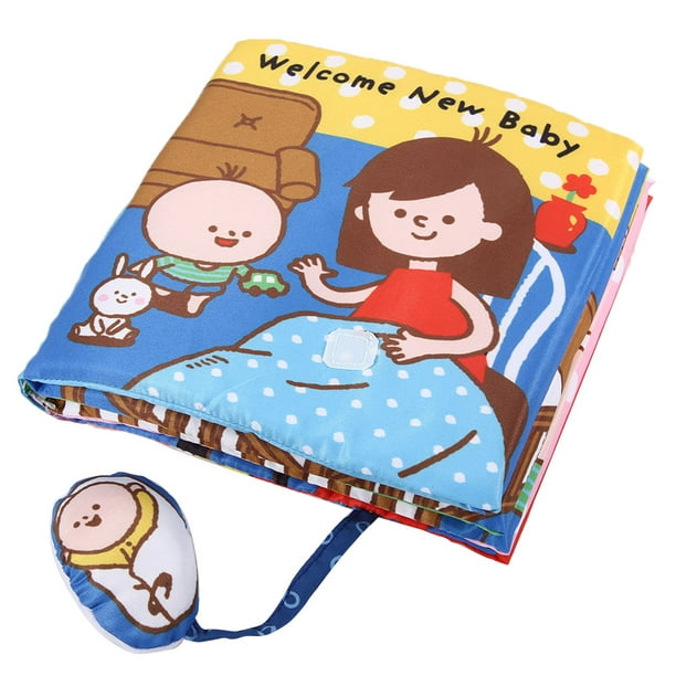 Libro Estimulante De Tela Con Texturas Para Bebé O Niños 3d