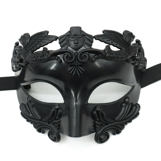 Máscara de hombre y mujer, para fiesta veneciana, griega, romana, Mardi  Gras, máscaras de media cara, estilo mitológico griego, apto para  Halloween