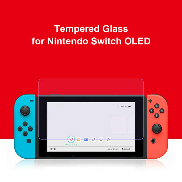 Nintendo Switch OLED Blanca + Vidrio Templado