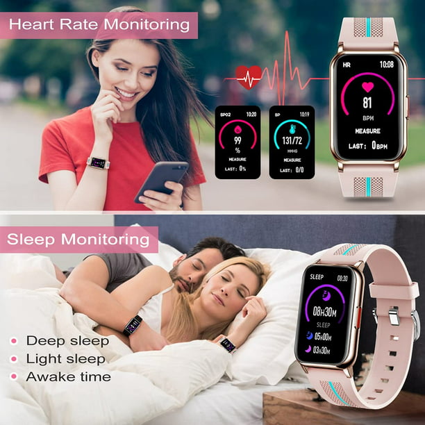 Xiaomi 2022 Nuevo reloj inteligente para mujer Moda para mujer Reloj  inteligente para mujer Monitor de frecuencia cardíaca deportivo  Recordatorio de llamada Relojes Bluetooth Regalo - Relojes inteligentes-yvan