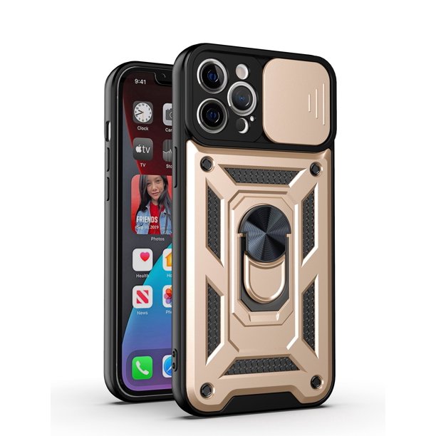 Funda deslizante para cámara compatible con iPhone 11 Pro/12Pro/12