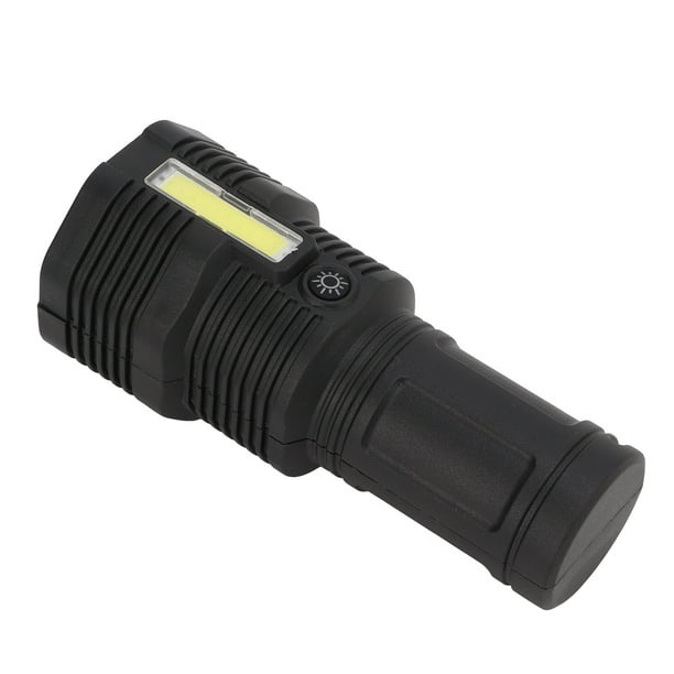Linterna potente LED Linterna recargable USB 1200 mah 4 modos de  iluminación Antorcha COB YUNYI BRAND Deportes