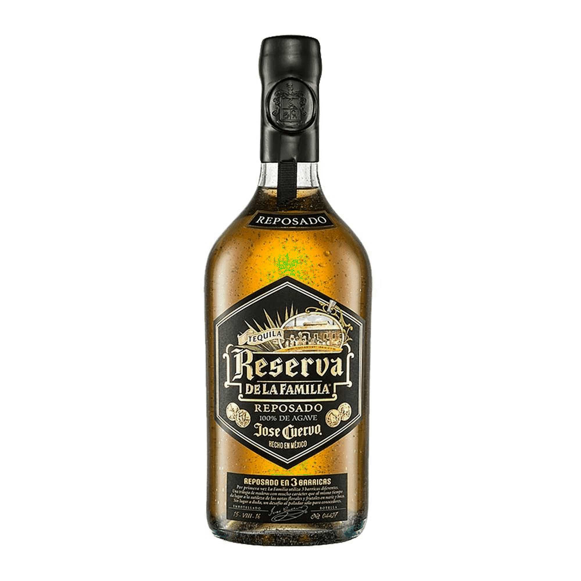 Caja de 6 tequila jose cuervo reserva de la familia reposado 750 ml jose cuervo reserva de la familia reposado