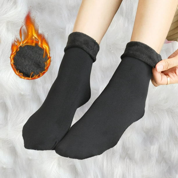 10x Calcetines Gruesos Cálidos De Invierno Botas Nieve De Dormir De Térmico Sunnimix calcetines calientes de invierno para mujer | Walmart línea