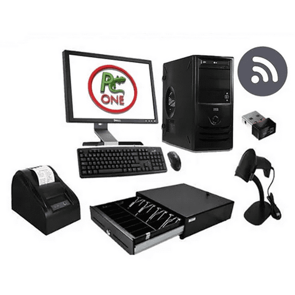 kit punto de venta  computadora completa core i5 con wifi monitor 19 pulgadas datel datel