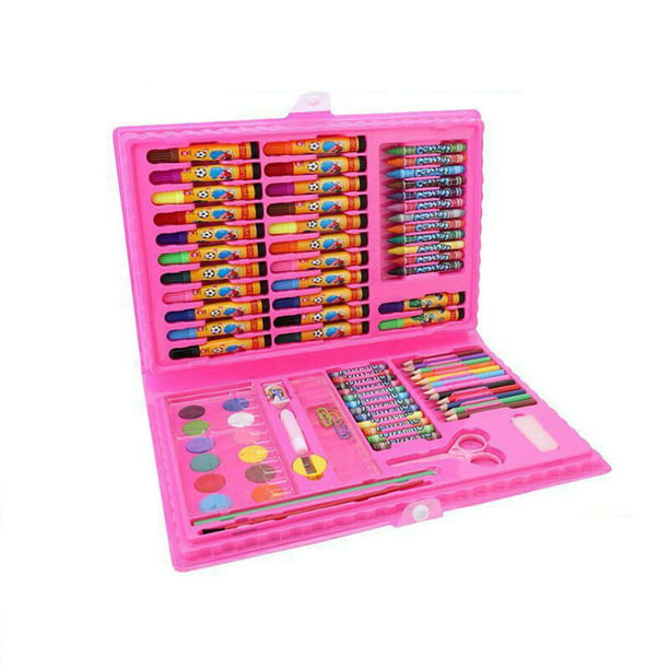 86 unids / set crayones de colores / palos de pintura al óleo / lápices de  colores / pigmento de acuarela DIY herramienta de dibujo de pintura de  juguete Inevent WJ3223-02B