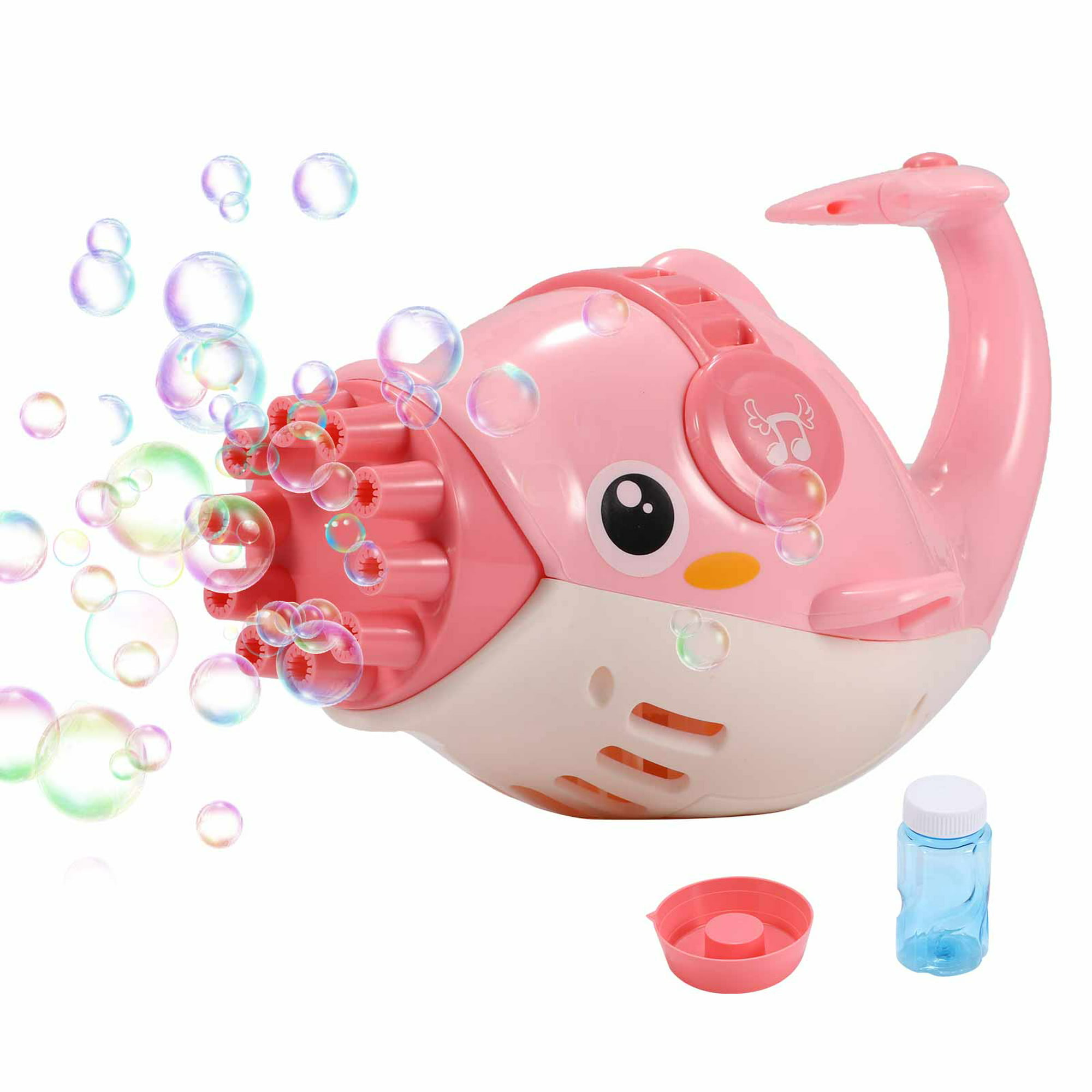 Cámara de burbujas de juguete para niños, lindo gato, vaca