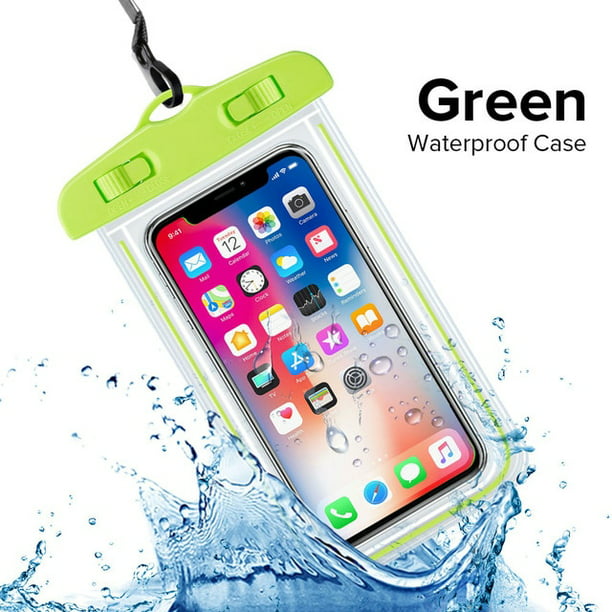 Funda Impermeable Celular Protector de Agua Universal para Telefonos 2-Pack