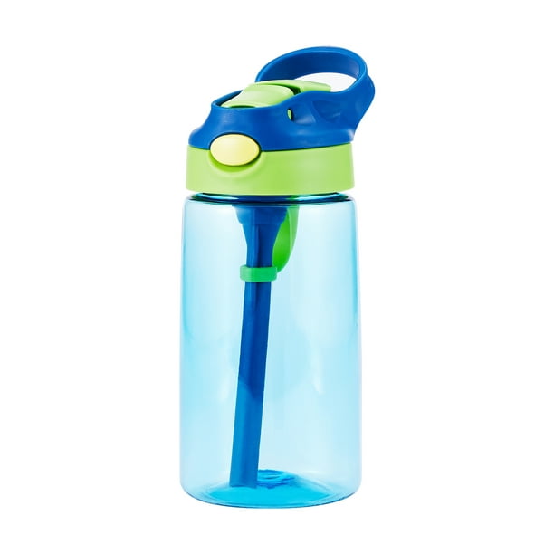 Botella de agua termo de acero inoxidable para niños con pajita, lindo y  duradero, regalo portátil para niños