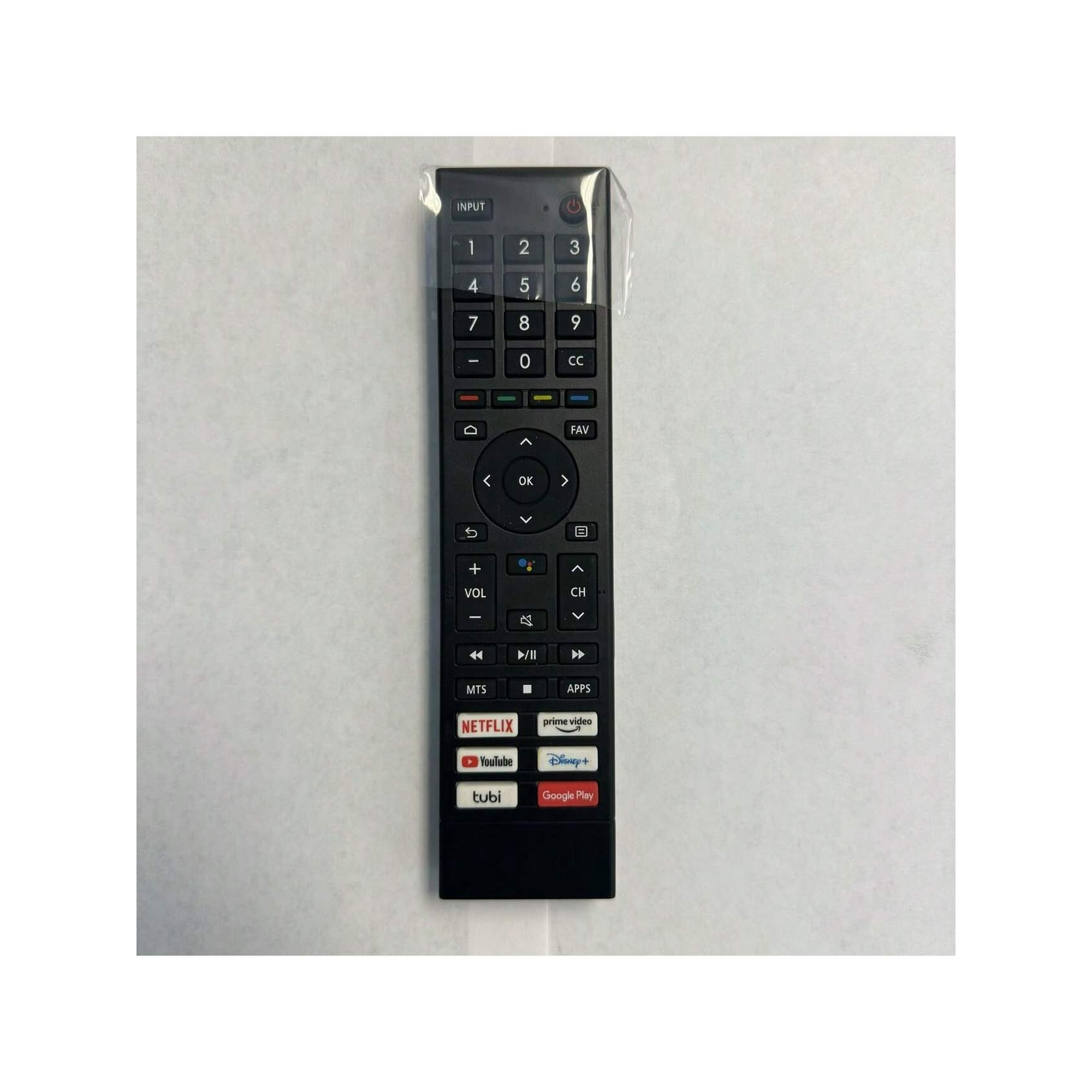 Erf3f80h third party remote control for hisense led/Uled/Uhd/Hdtv/4k/Android smart tv, erf3f80h replacement, for a66fua a68g a6gq u6g and more