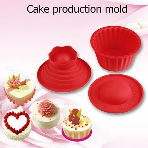  Big Top Cupcake - Utensilios de silicona para hornear