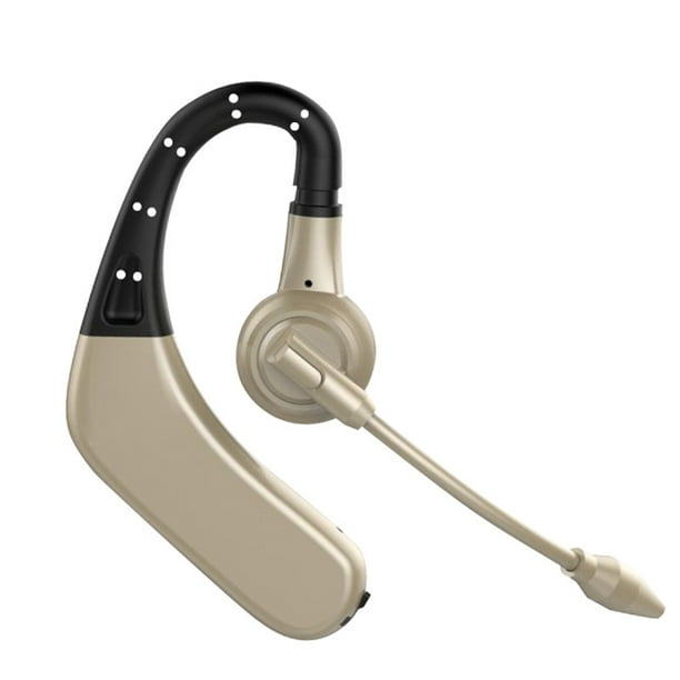  Auriculares Bluetooth Bluetooth Auriculares Bluetooth para  teléfonos celulares, auriculares inalámbricos para computadora, un solo  oído, manos libres con micrófono, manos libres : Celulares y Accesorios