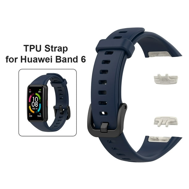 Correa deportiva Huawei Band 6 (negro/azul) 