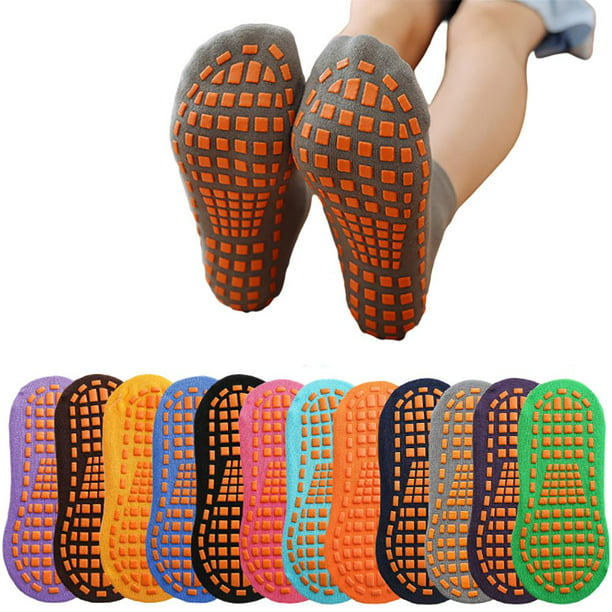  Calcetines de yoga antideslizantes con empuñaduras