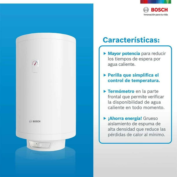 Calentador de agua eléctrico Bosch Tronic 3500 T 80 litros 7736504806