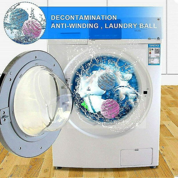 Limpia bolas de lavandería para lavadora 2 pcs
