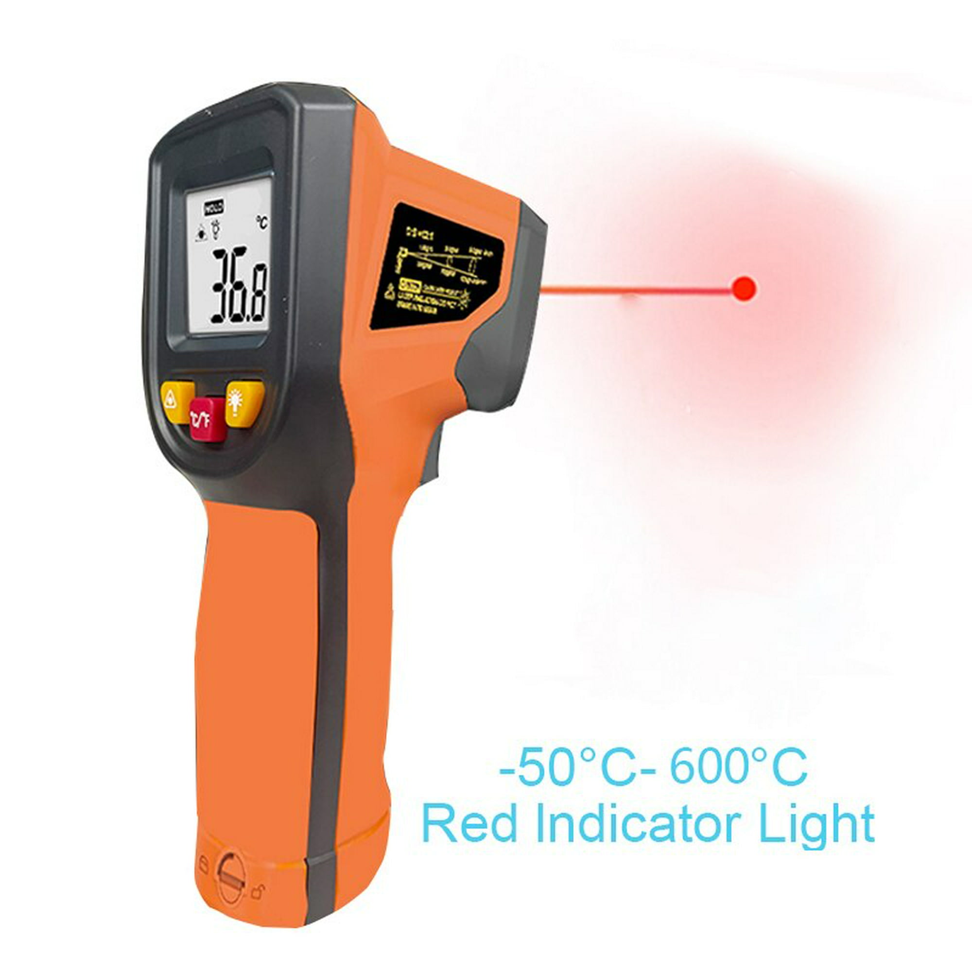 Termometro Pirometro Laser Industrial Infrarrojo 800 Grados