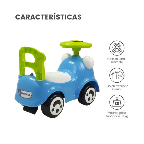 Montable Moto Correpasillos para niños 4 colores (Color Azul) Baby