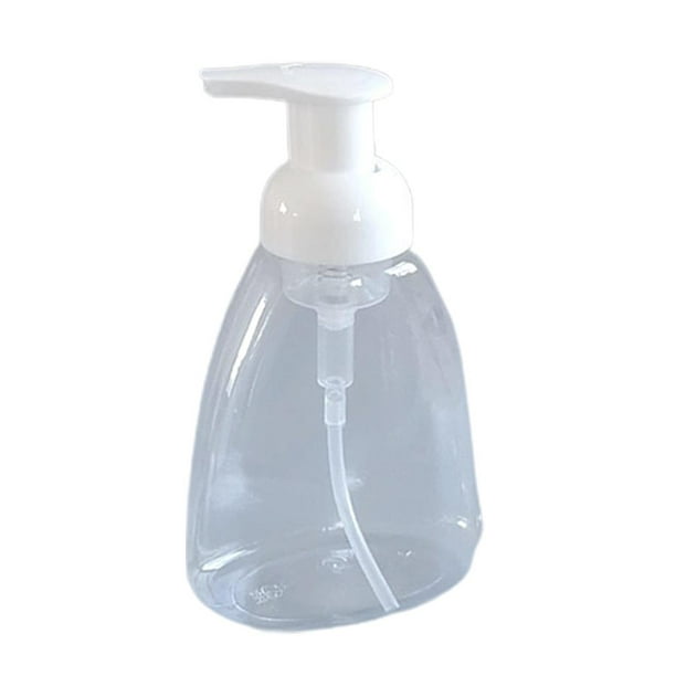 weegoo Dispensador de jabón con bomba de plástico azul vacía de 16.9 fl oz,  reutilizable y recargable, con líquido para manos, gel de ducha, botellas