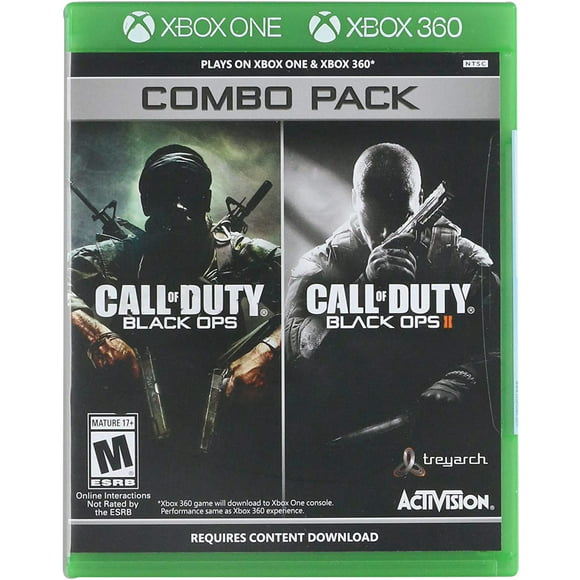 call of duty black ops 1  2 xbox one y 360 combo  activision xbox one
