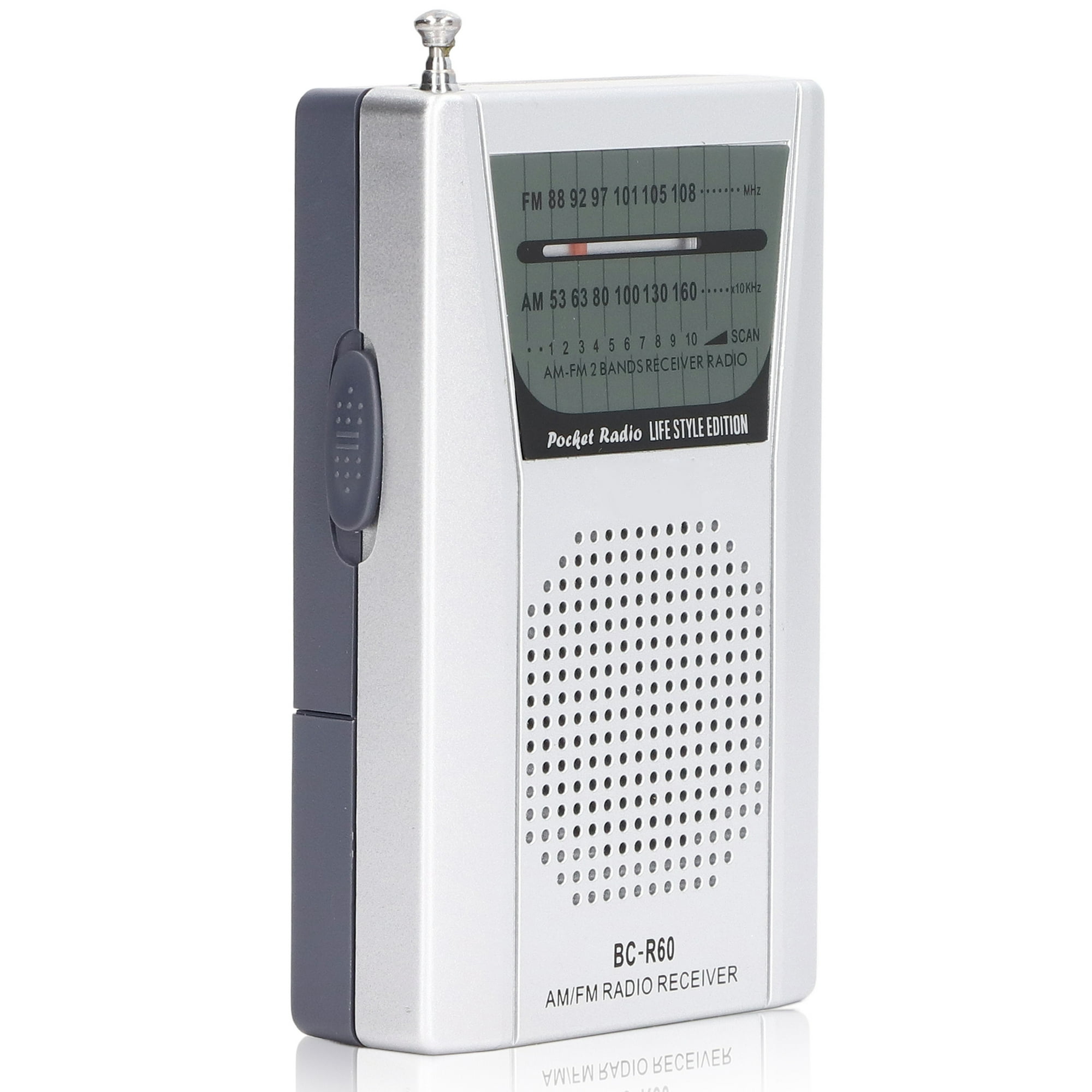Radio Portátil Mini AM/FM, Universal con Receptor Estéreo, Reproductor de  Música de Khall