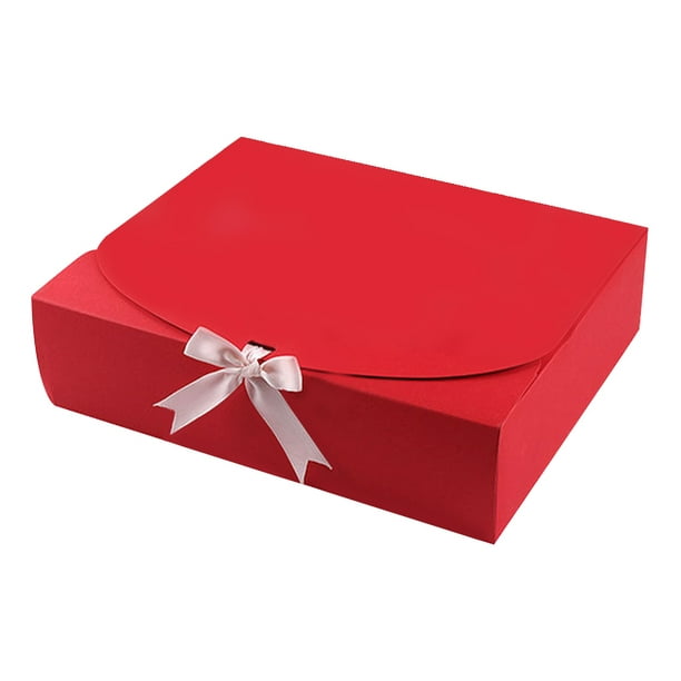 Paquete de 5 cajas de cartón decorativas portátiles de 5.5 x 4 x 3.5  pulgadas, cajas de regalo con cintas y calcomanías, kit de suministros de