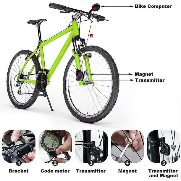 Velocimetro Bicicleta Sin Cables Inalambrico Modelo Nuevo