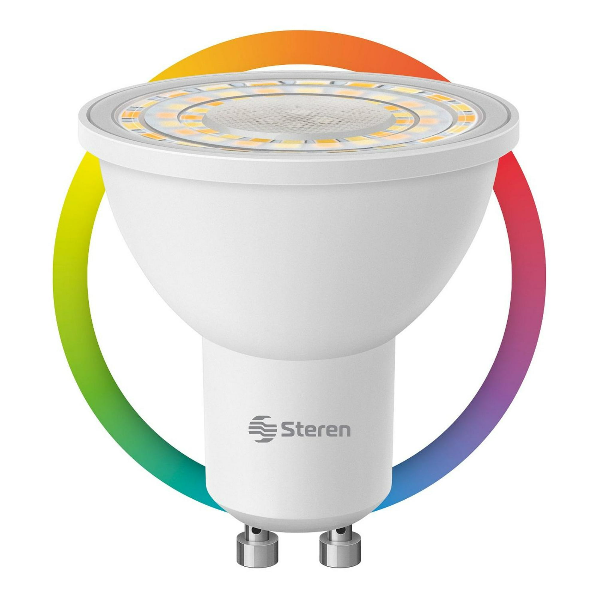Lámpara LED Wi-Fi* RGB+W multicolor de 18 W, para techo