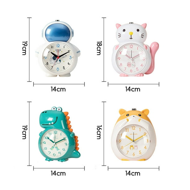 1 pieza de reloj despertador para niños, luz LED Digital, reloj  despertador, luz nocturna, niña, niñ JAMW Sencillez