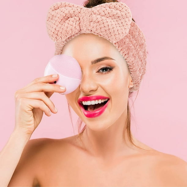 Diadema Spa rosa lavado facial cuidado de la piel maquillaje Protege el  cabello