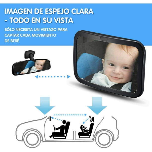 espejo de coche de bebé monitor de bebé espejo retrovisor espejo retrovisor,  coche espejo de bebé monitor de bebé espejo retrovisor esquí esquí Gafas de  esquí
