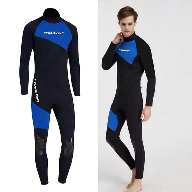 Trajes de Neopreno Completos para Hombres, Traje de Neopreno de 1,5 Mm,  Traje de Buceo para Surf, Kayak, Piragüismo, Esnórquel, Traje de Baño  Soledad Los hombres traje de neopreno