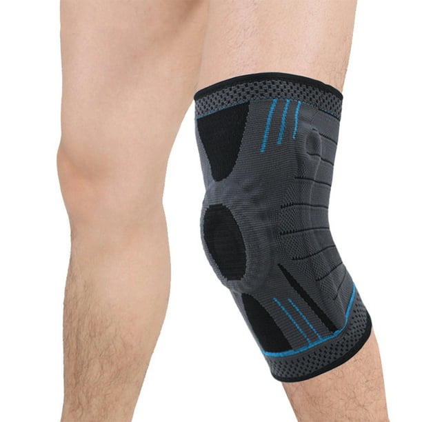 Rodilleras para dolor de rodilla con rodillera de compresión para mujeres y  hombres, rodillera con estabilizadores laterales y almohadillas de gel de