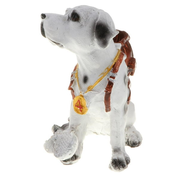 Muñeco De Simulación De Resina Para Perro, Juguete Decorativo Para