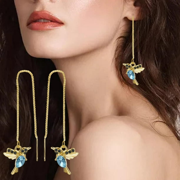  Aretes de oreja a la moda y elegantes, hermosos aretes